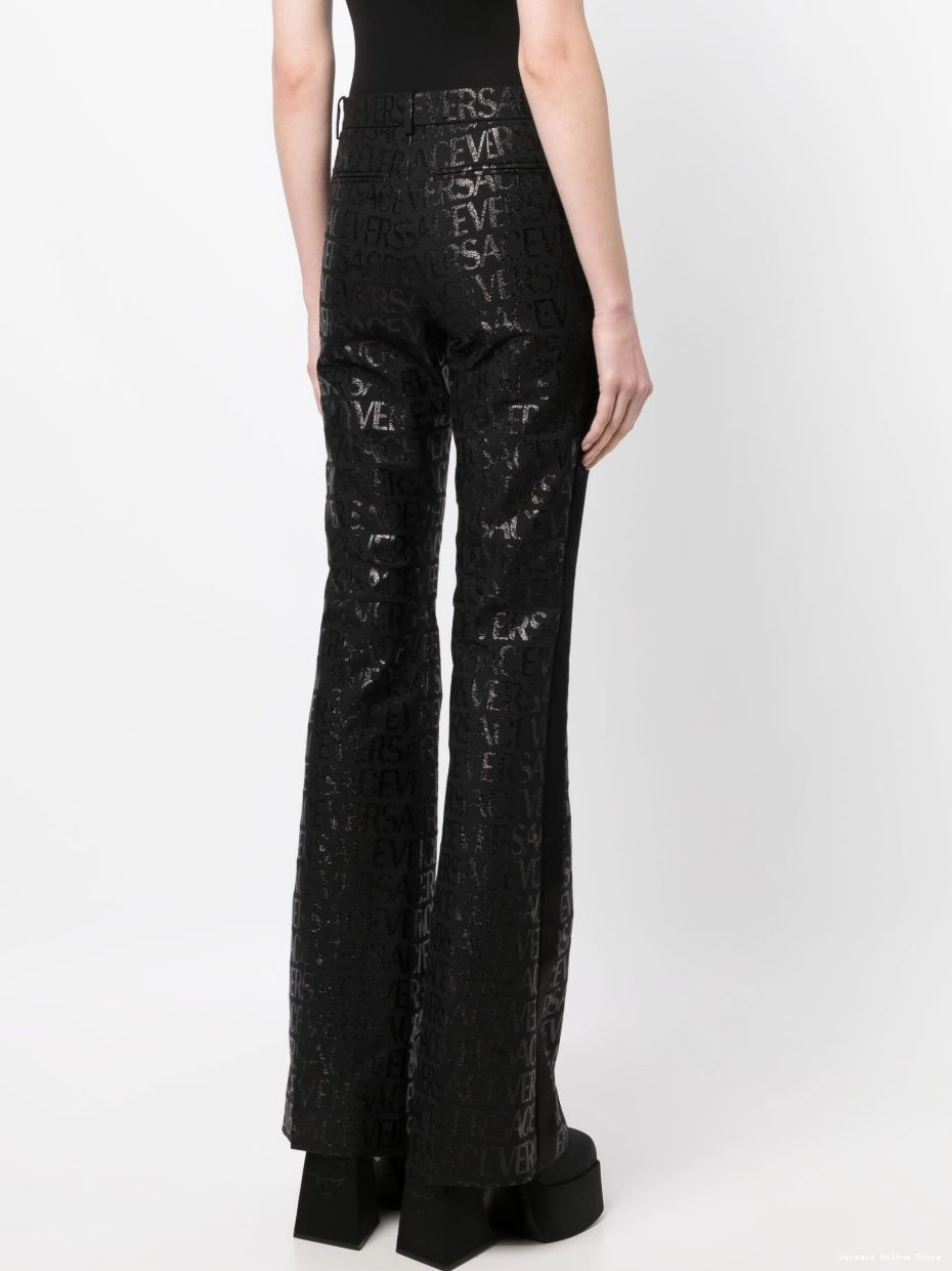 Cheap Versace flared Versace Women trousers Allover 0717